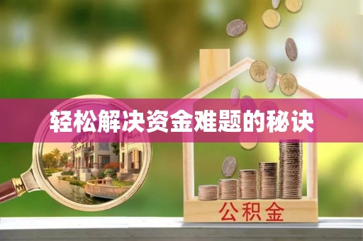 巴青轻松解决资金难题的秘诀