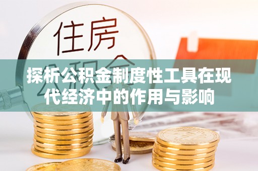 巴青探析公积金制度性工具在现代经济中的作用与影响