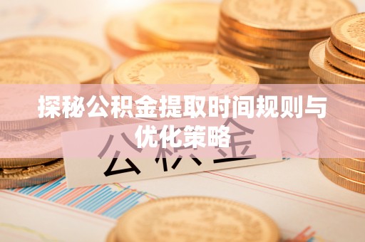 巴青探秘公积金提取时间规则与优化策略