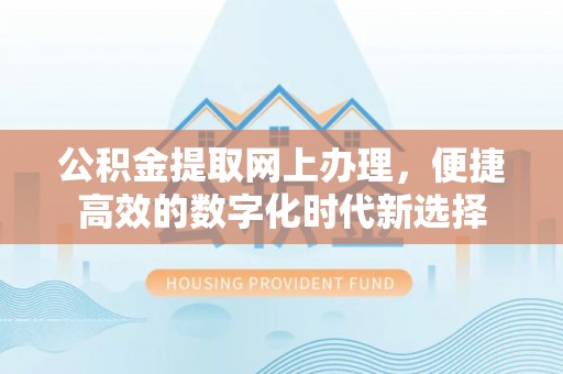 巴青公积金提取网上办理，便捷高效的数字化时代新选择