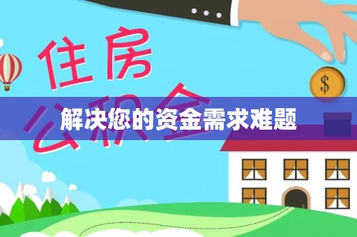 巴青解决您的资金需求难题