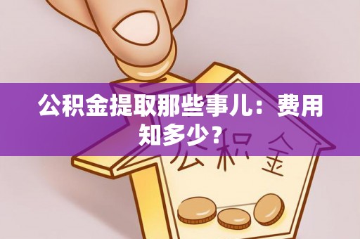 巴青公积金提取那些事儿：费用知多少？