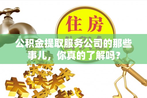 巴青公积金提取服务公司的那些事儿，你真的了解吗？