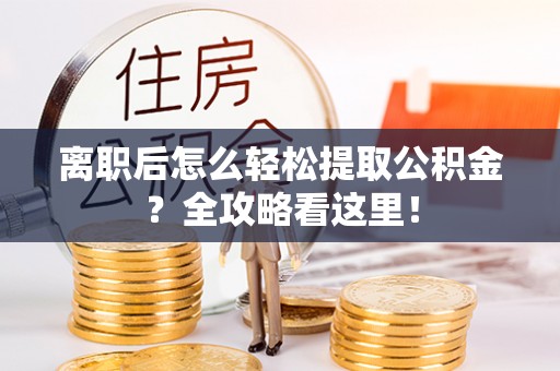 巴青离职后怎么轻松提取公积金？全攻略看这里！