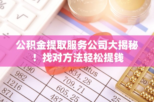 巴青公积金提取服务公司大揭秘！找对方法轻松提钱