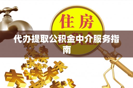 巴青代办提取公积金中介服务指南